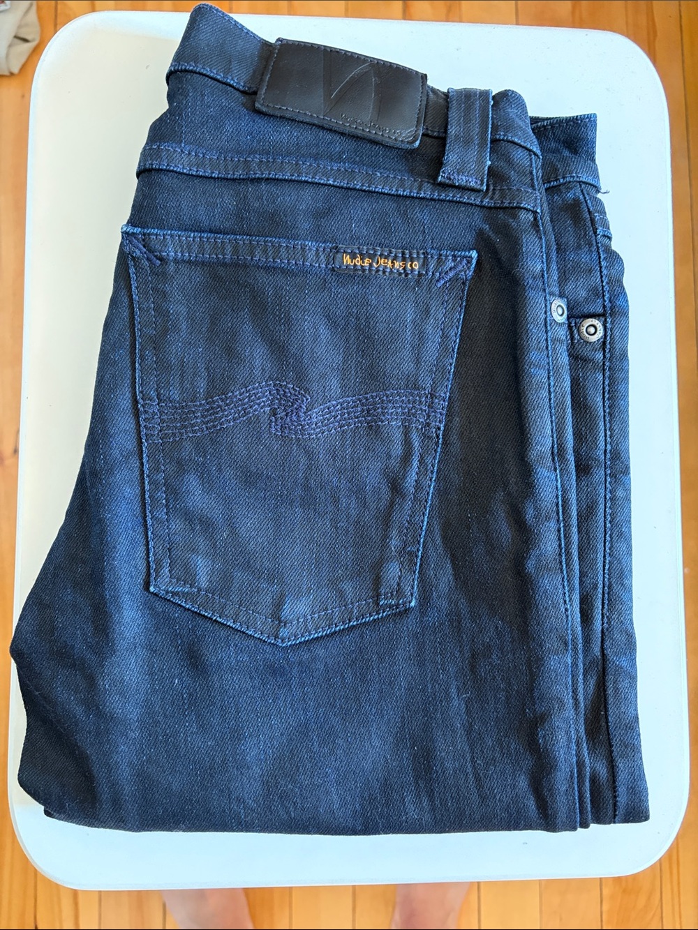 Nudie Jeans Dark Indigo Blue Slim fit Jeans